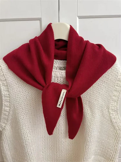 Driehoeks Sjaal 100% Wol - By Vivi's Fashion